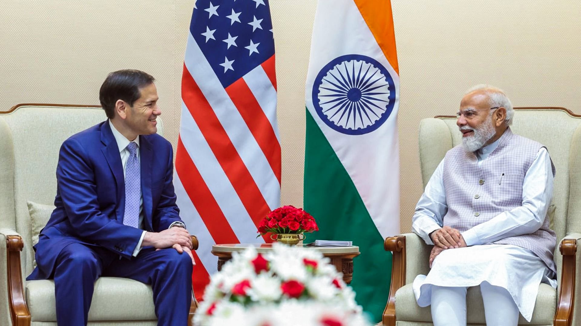 Marco Rubio Meets PM Modi In Delhi On 1st Day Of India Visit