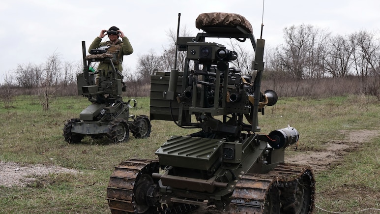 Ukraine Is Using Soldiers That Don't Need Food Or Water To Kill Russians
