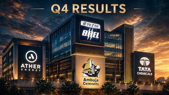 Q4 Results Today: BHEL, Ather Energy, Ambuja Cements, Tata Tech Among Nearly 50 Firms To Declare Earnings