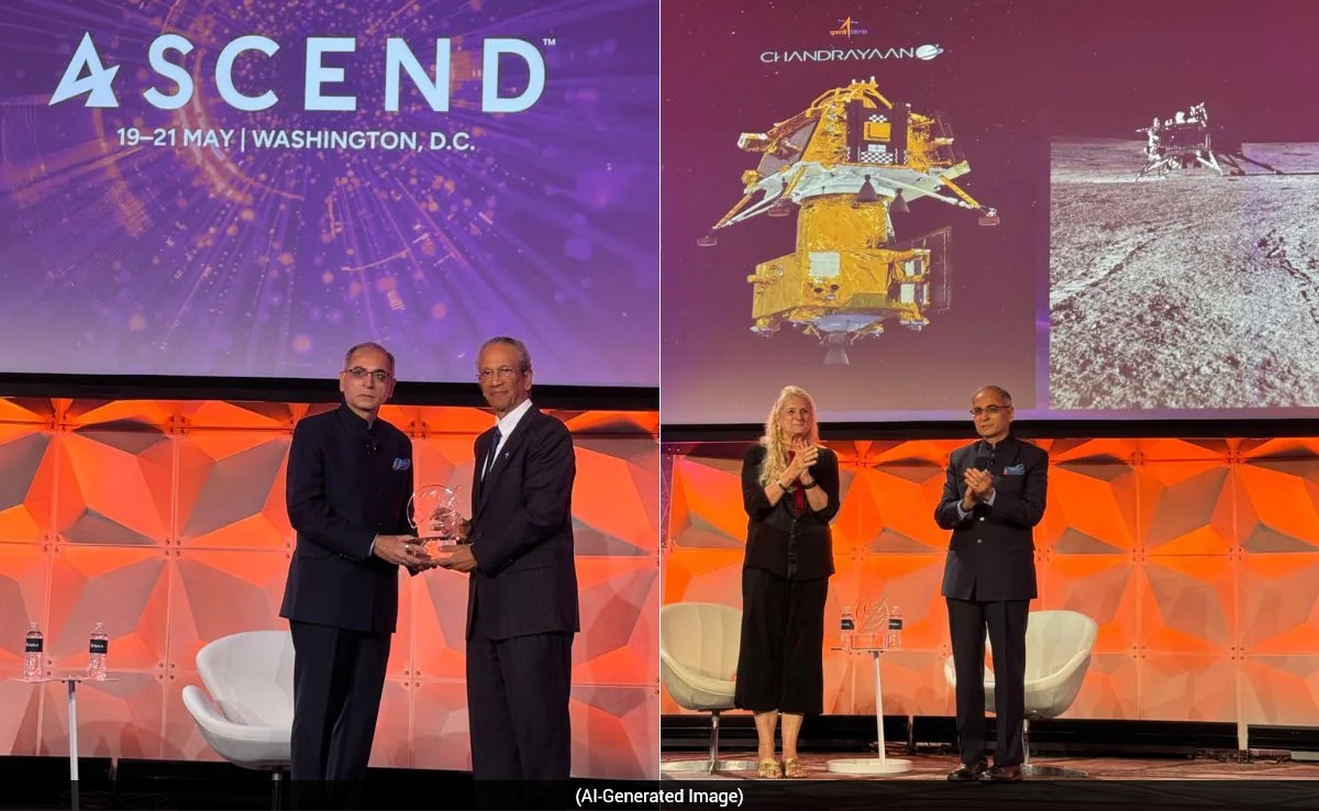 Chandrayaan-3 Wins Top US Space Honour Years After Historic Moon Landing