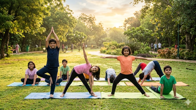 Gujarat To Organise 225 Summer Yoga Camps For Children Starting May 16