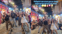 Viral Video Shows Indians Dancing On Hanoi Train Street. The Internet Asks, "Why Dance Everywhere?"