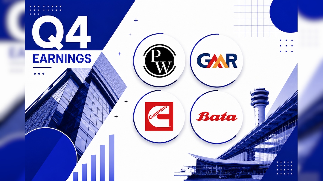 Q4 Result Live Updates: GMR Airports, Cummins India, Physicswallah And Bata India To Report Earnings