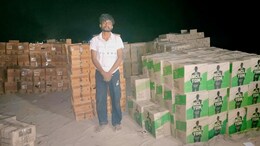 हनुमानगढ़ में मिर्ची की आड़ में चल रहा था शराब तस्करी का रैकेट, जब्त की गई 75 लाख की पंजाब निर्मित शराब