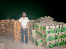 हनुमानगढ़ में मिर्ची की आड़ में चल रहा था शराब तस्करी का रैकेट, जब्त की गई 75 लाख की पंजाब निर्मित शराब
