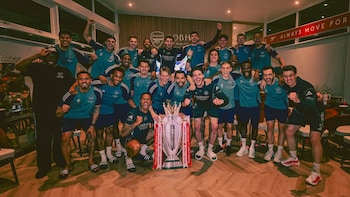 Arsenal Clinch Premier League Title In 22 Years After Man City Draws With Bournemouth