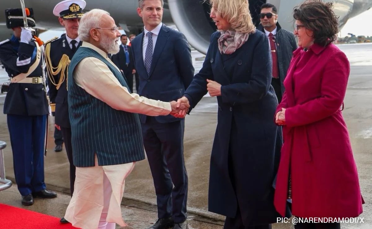 PM Modi Arrives In Netherlands To Deepen Bilateral Ties