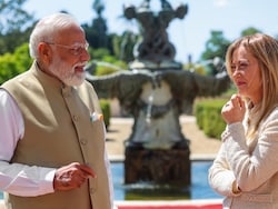 PM Modi On Stage, Giorgia Meloni's Hindi Moment Goes Viral In Rome