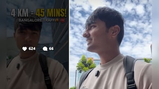 बेंगलुरु का ट्रैफिक: 4 KM के लिए Google इंजीनियर को लगे 45 मिनट, VIDEO वायरल