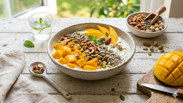 Combining these two ingredients with mangoes can reduce chances of developing acne