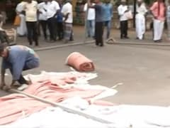 Video: DMK Distant 3rd In Tamil Nadu, Party Workers Remove Tent, Break Down