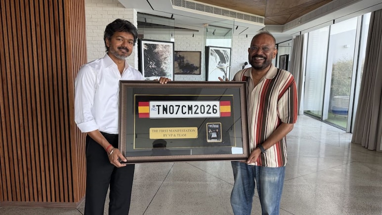 CM Vijay Gets TN07CM2026 Plate As Gift; Here's How You Can Get A Fancy Number