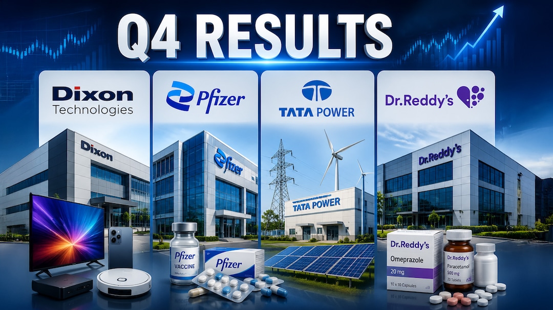 Q4FY26 Results Today: Dixon Tech, Tata Power, One MobiKwik, Dr Reddy's Among 100+ Firms To Declare Earnings