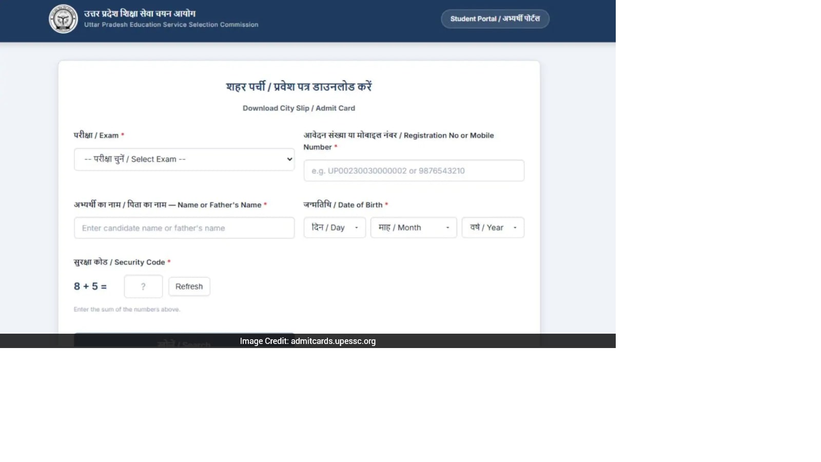 UPESSC Releases UP TGT Exam City Intimation Slip 2026 Ahead of June Exam