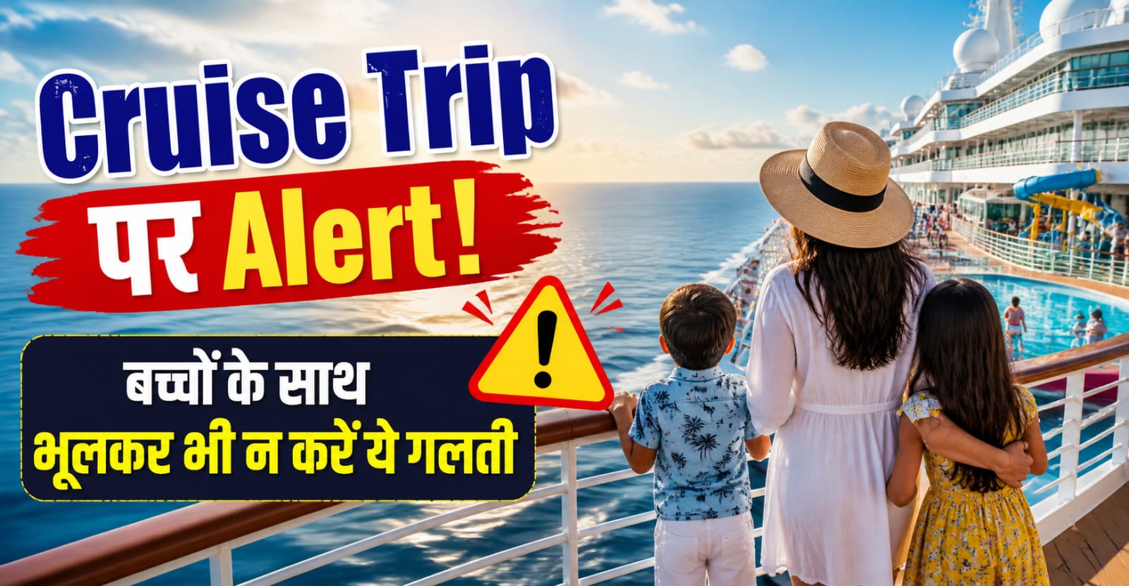 बच्चों के साथ बोट या क्रूज पर जा रहे हैं तो इन बातों को बिल्कुल नजरअंदाज न करें