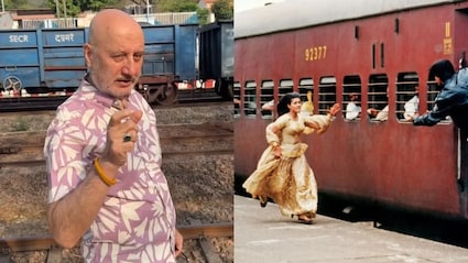 Watch: Anupam Kher Returns To The Iconic DDLJ Train Station After 32 Years