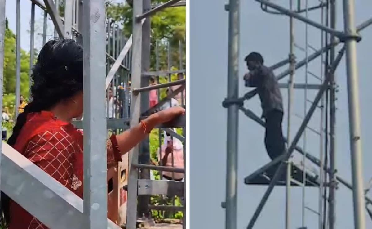 इश्क़ की जिद ने 2 दिनों तक मचाया हड़कंप, पहले शादीशुदा प्रेमी, फिर दूसरे दिन प्रेमिका का टावर ड्रामा — WellsTrack