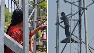इश्क़ की जिद ने 2 दिनों तक मचाया हड़कंप, पहले शादीशुदा प्रेमी, फिर दूसरे दिन प्रेमिका का टावर ड्रामा