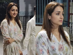 As Tamil Nadu Counts Votes, Trisha Celebrates 43rd Birthday In A Rs 12,000 Ivory Suit On Tirupati Temple Visit