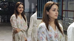 As Tamil Nadu Counts Votes, Trisha Celebrates 43rd Birthday In A Rs 12,000 Ivory Suit On Tirupati Temple Visit