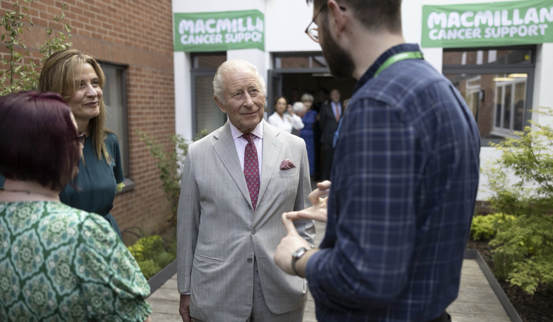 King Charles Visits Hospital And Shares Unusual Hug With Patient