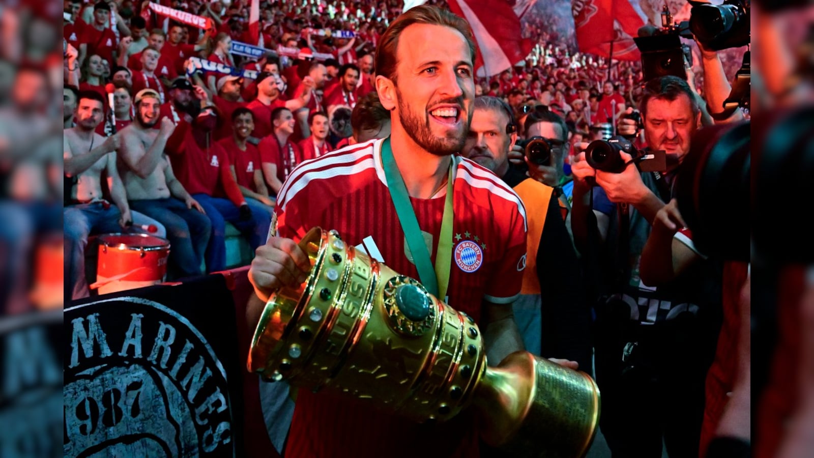 Harry Kane Hat-Trick Seals Double As Bayern Munich Claim 21st German Cup