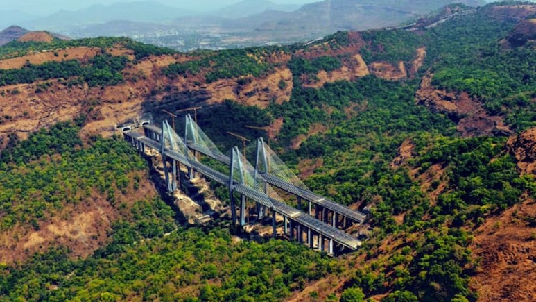 Mumbai-Pune Expressway Missing Link Sees Challan On Motorists Halting For Selfies, Photos
