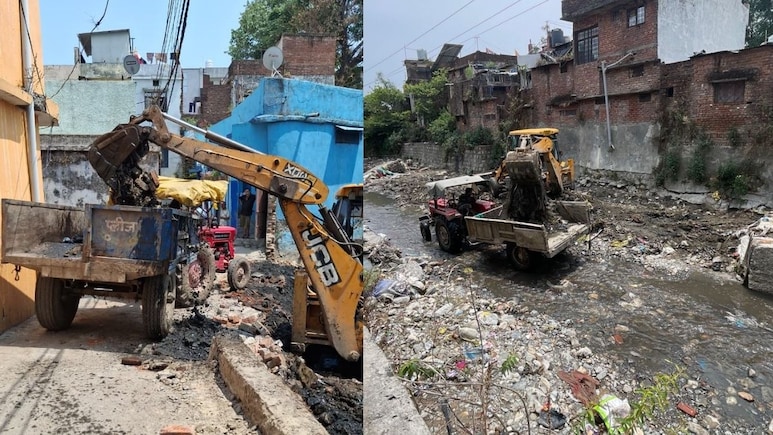 देहरादून को जलभराव से बचाने की तैयारी, मानसून से पहले 9 बड़े नालों से निकाला लगभग 8000 टन कचरा