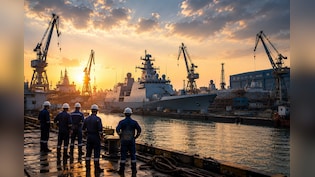 Nifty Defence Index Gains 24% In 2026, But Gard Reach And Mazagon Dock Await Fresh Order Boost