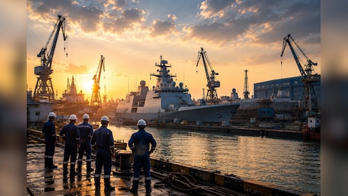 Nifty Defence Index Gains 24% In 2026, But Gard Reach And Mazagon Dock Await Fresh Order Boost