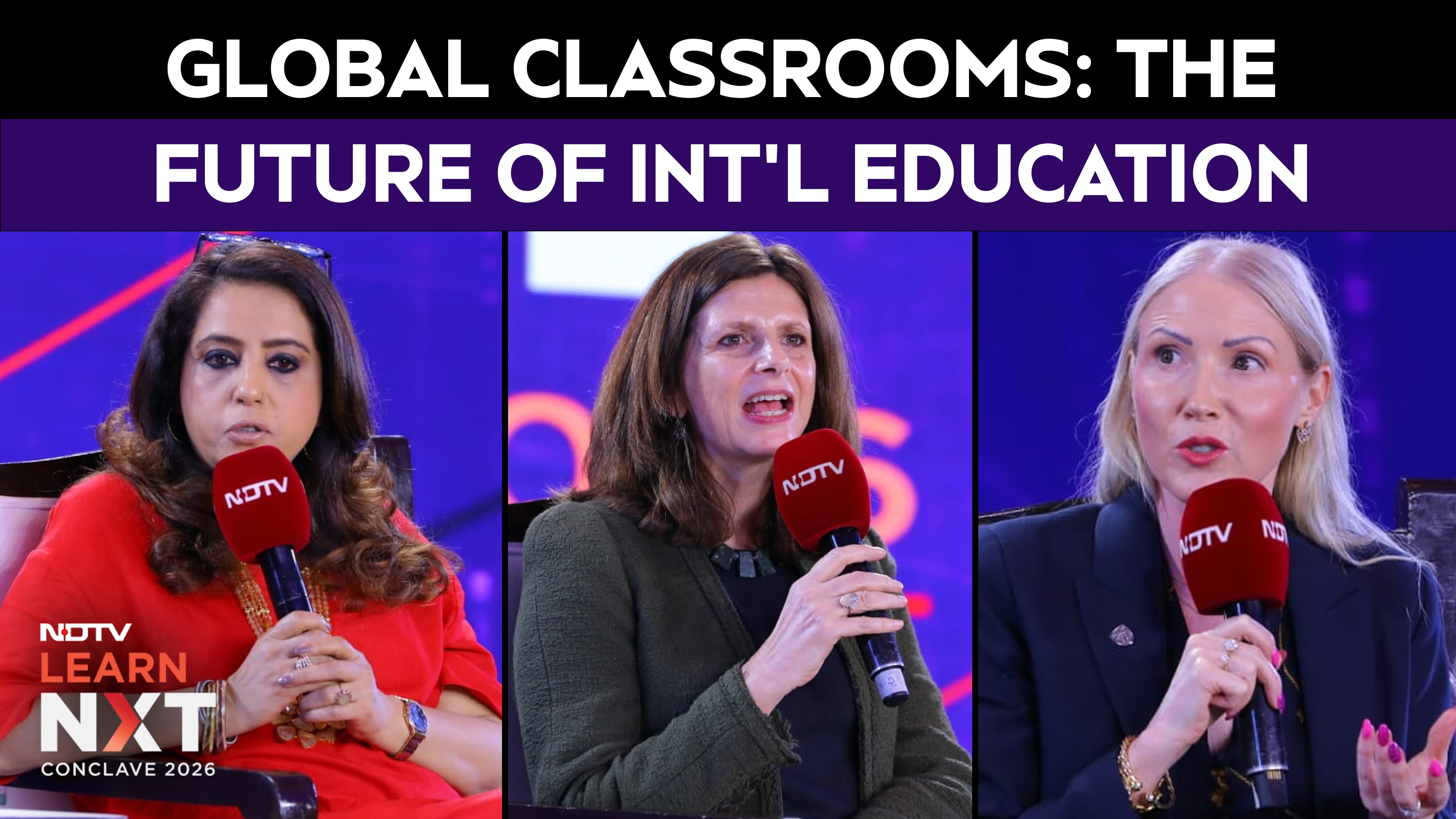 Global Classrooms: The Future Of International Education | NDTV Education Conclave