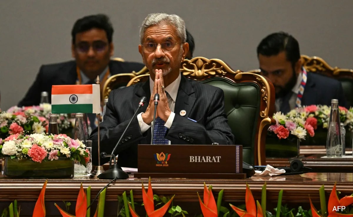 India Calls For UN Reforms, Gaza Ceasefire At BRICS Foreign Ministers' Meet