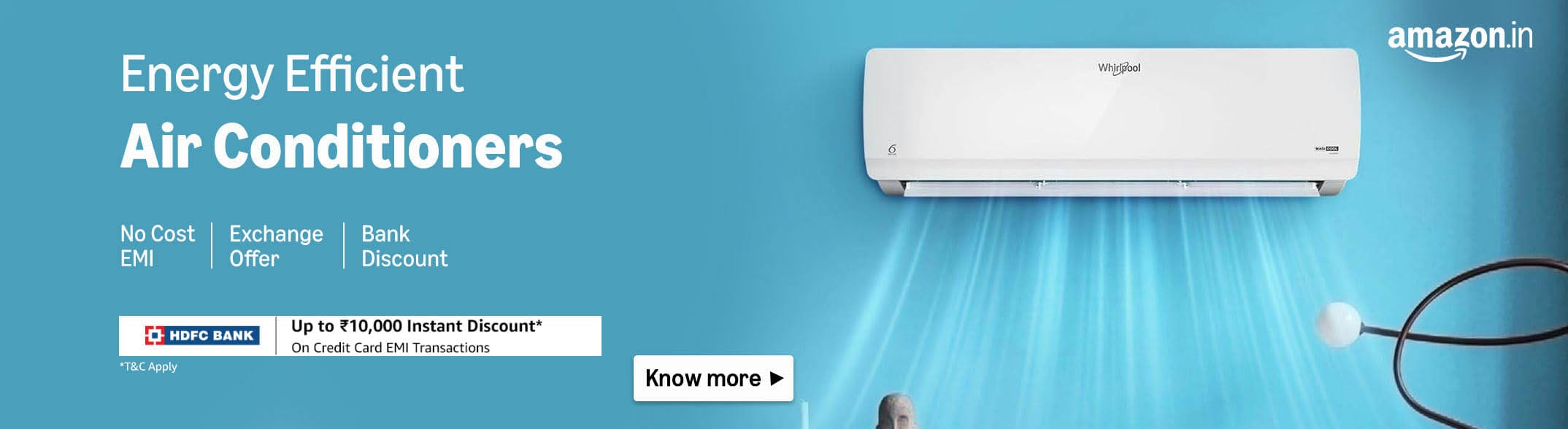 These ACs are designed to deliver powerful cooling even at extreme temperatures up to 52°C. These ACs are designed to deliver powerful cooling even at extreme temperatures up to 52°C.