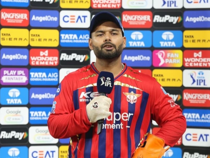 Rishabh Pant Says 'Sorry' During Toss In LSG vs PBKS Game. This Is The Reason