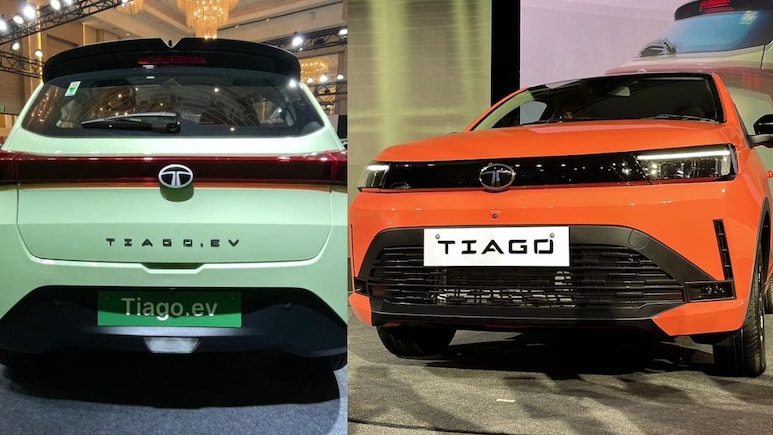 2026 Tata Tiago और Tiago EV की Photos! देखिए बाहर और अंदर से कैसी दिखती है ये नई Hatchback कार