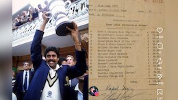 "Kapil Dev's Signature Forged": Ex-India Star Exposes Viral '1983 World Cup' Celebration Bill