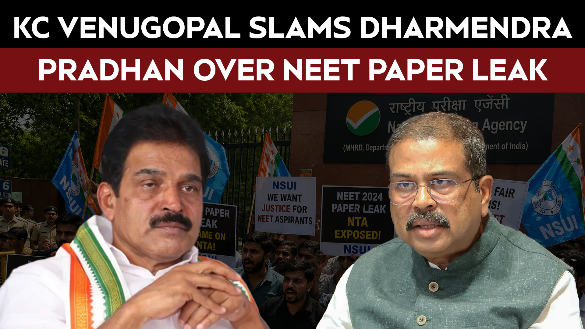 &lsquo;Not For The First Time&rsquo;: K C Venugopal Attacks Centre Over NEET Paper Leak