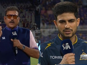 Shastri Commits On-Air Blunder While Talking To Gill During KKR-GT Toss