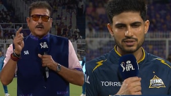 Shastri Commits On-Air Blunder While Talking To Gill During KKR-GT Toss