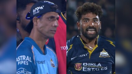 How Nehra Plotted Sooryavanshi's Dismissal. GT's Coach Gesture To Siraj Viral