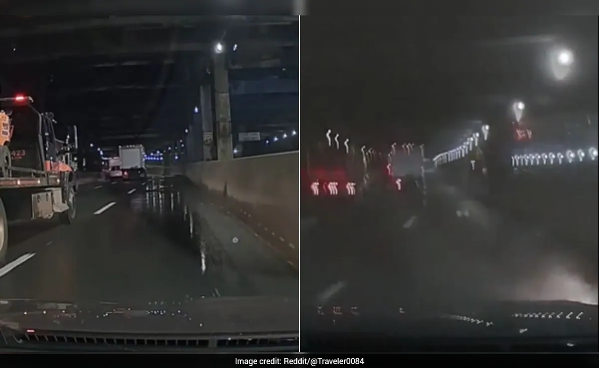 Video: Massive Debris Falls Inside New York City Tunnel, Driver Escapes Serious Injury