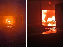 Baloda Bazaar Fire: लवन बायपास स्थित ट्रांसपोर्ट गोदाम में लगी भीषण आग, लाखों का सामान जलकर खाक