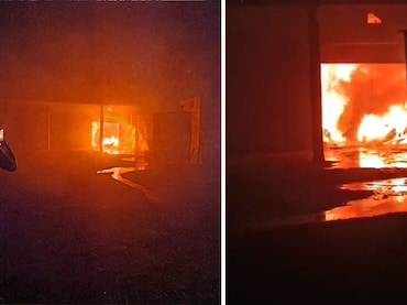 Baloda Bazaar Fire: लवन बायपास स्थित ट्रांसपोर्ट गोदाम में लगी भीषण आग, लाखों का सामान जलकर खाक