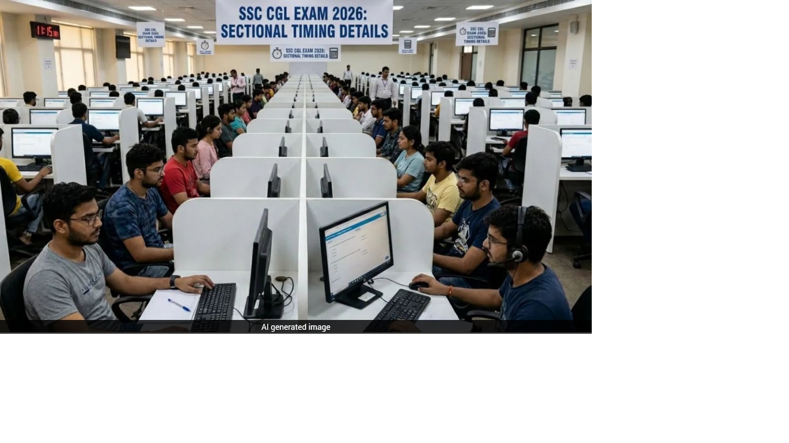 SSC CGL 2026 Introduces Sectional Timing in Tier 1 and Tier 2 Exams