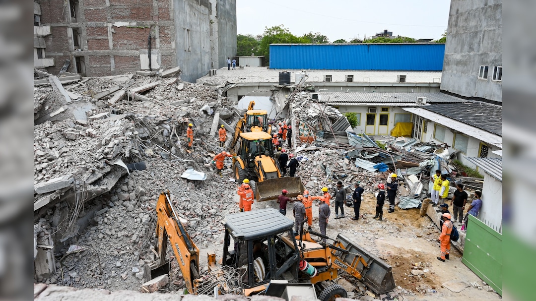 Saket Building Collapse: Death Toll Rises To Four, FIR Registered