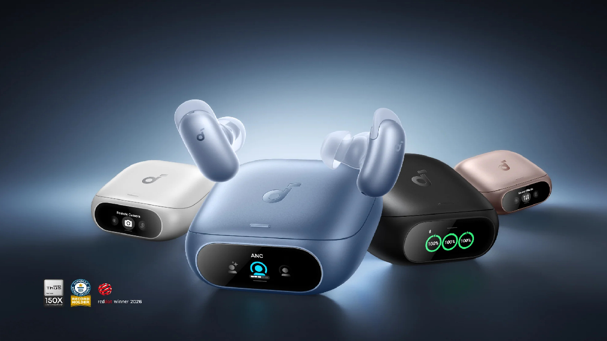 Anker लाई AMOLED डिस्प्ले वाले ईयरबड्स! 28 घंटे की बैटरी, AI फीचर्स से लैस, जानें कीमत
