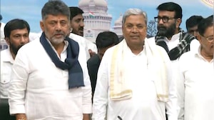 Siddaramaiah, Accompanied By Successor DK Shivakumar, Submits Resignation