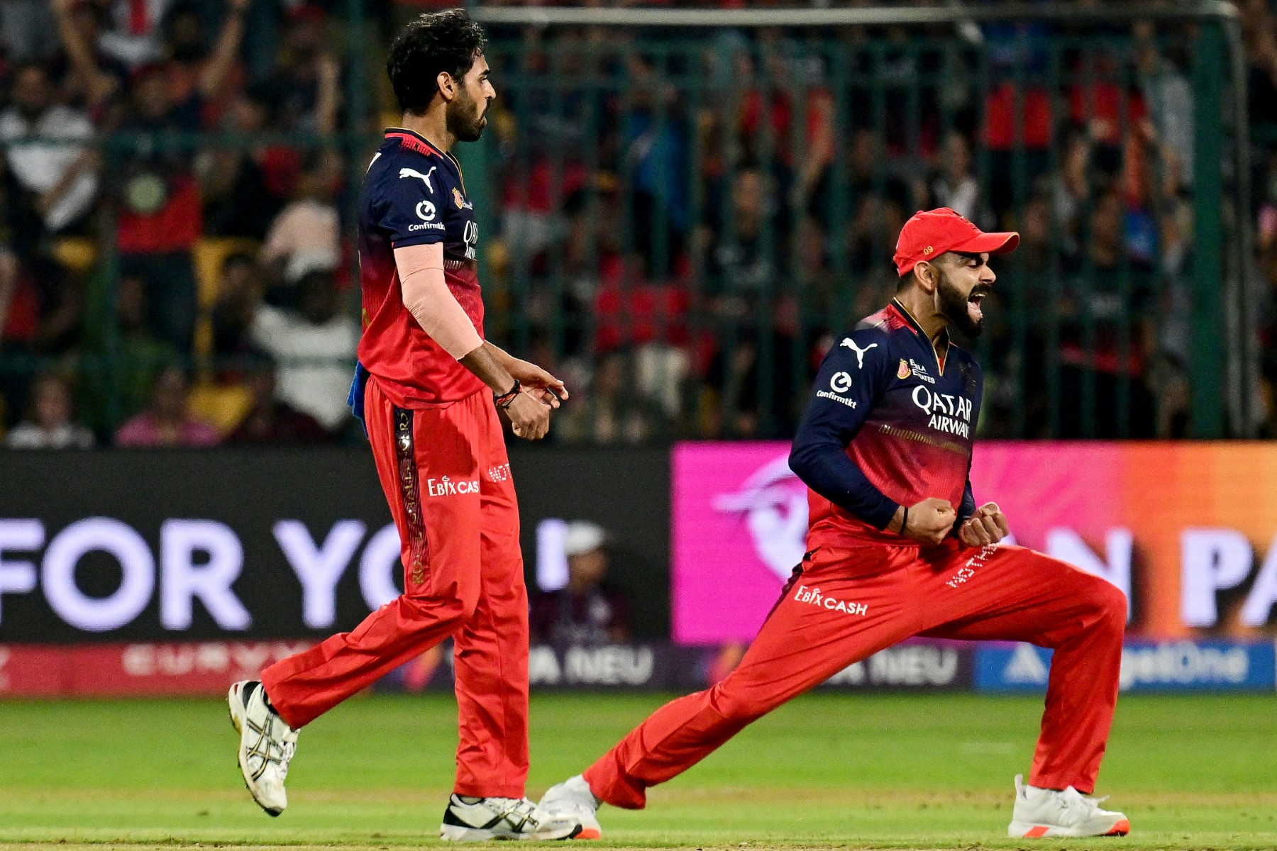 Kohli's Stunning Reaction On Bhuvneshwar's Purple Cap Run: "That's Crazy"