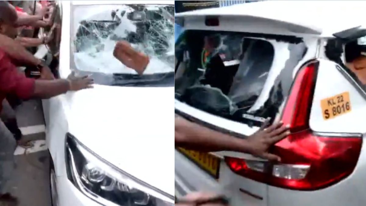 केरल में ED अफसरों पर पत्थरबाजी, कार के शीशे भी टूटे, पिनारई विजयन के घर पर रेड के बाद बड़ा बवाल