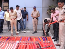 ऑपरेशन क्रैकडाउन: नांदेड में मिला हथियारों का जखीरा, 470 तलवारें और 209 खंजर समेत बड़ी संख्या में चाकू बरामद